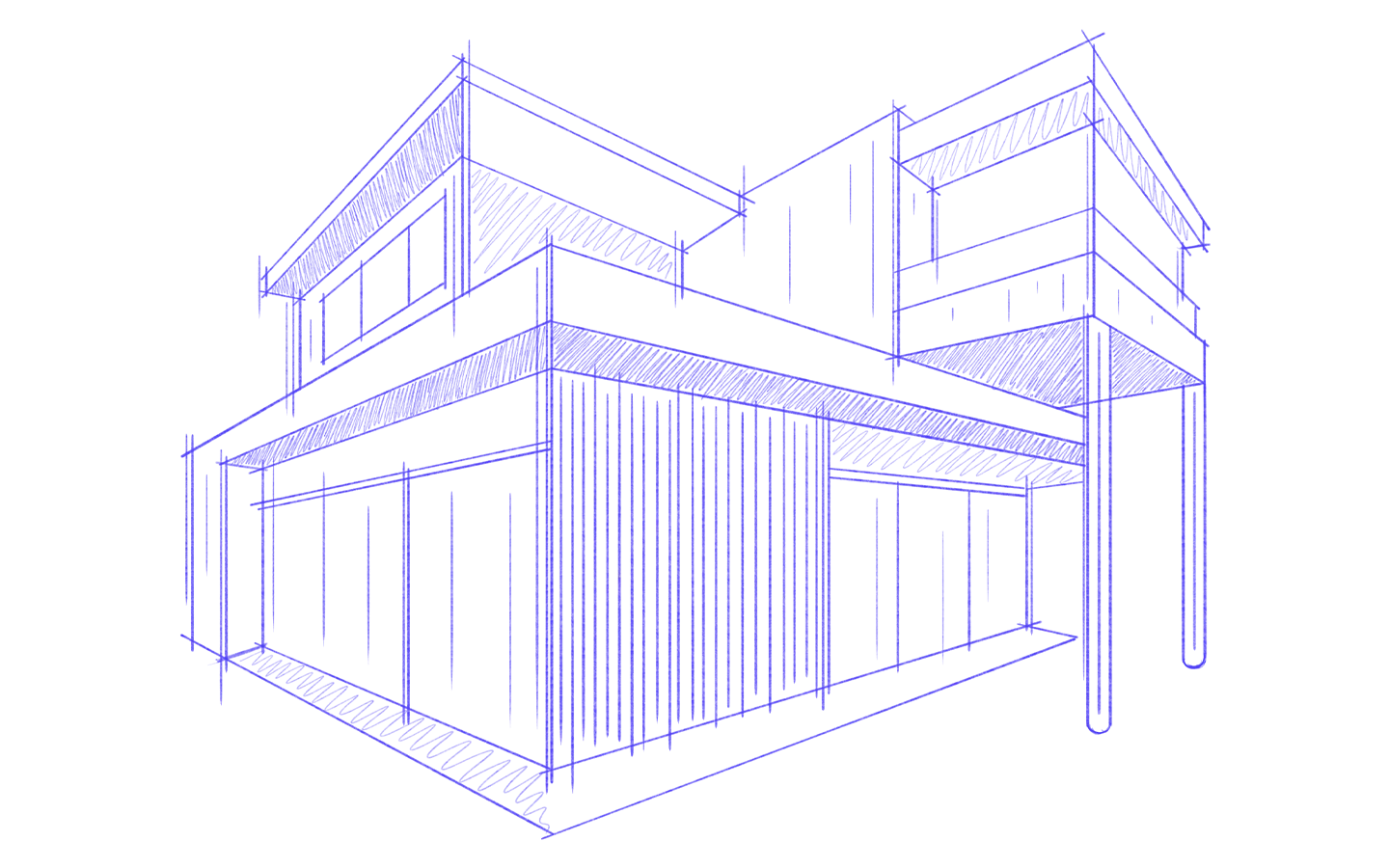 Illustrazione di progettazione tecnica per immobili residenziali a Quartu Sant’Elena – Relis Immobiliare